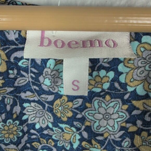 Boemo Floral Tiered Maxi Boho Dress Size Small‎ - Picture 2 of 8